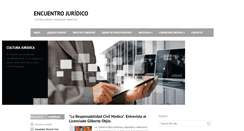 Desktop Screenshot of encuentrojuridico.com